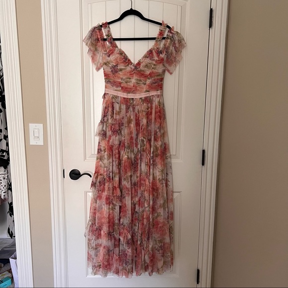 Needles&Thread Titania Rose Tulle Gown - Picture 1 of 7